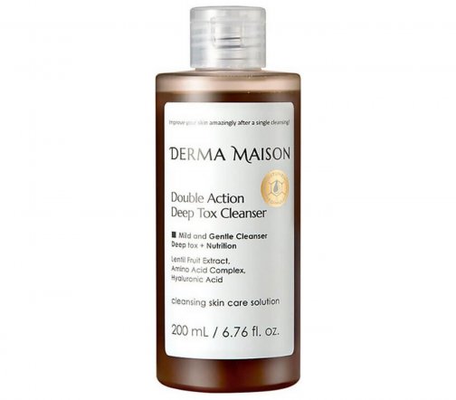 Medi-Peel Derma Maison Double Action Deep Tox Cleanser Пенка глубокоочищающая для лица 200мл