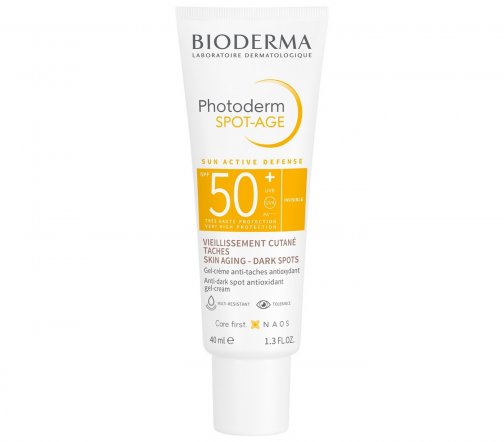Bioderma Photoderm Spot-Age (Фотодерм Спот-Эйдж) Гель-крем против пигментации и морщин SPF50+ 40мл