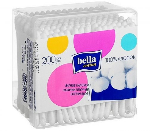 Bella Палочки ватные Cotton 200шт