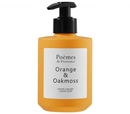 Poemes De Provence Orange&Oakmoss Мыло парфюмированное жидкое 300мл