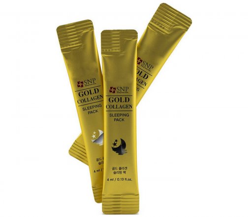 SNP Маска ночная антивозрастная Gold Collagen