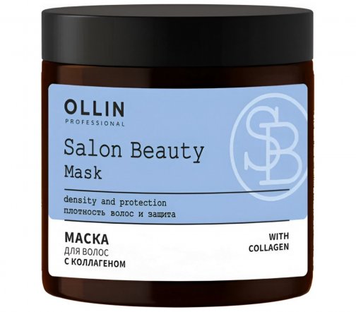 Ollin Professional Salon Beauty Маска для волос с коллагеном 500мл