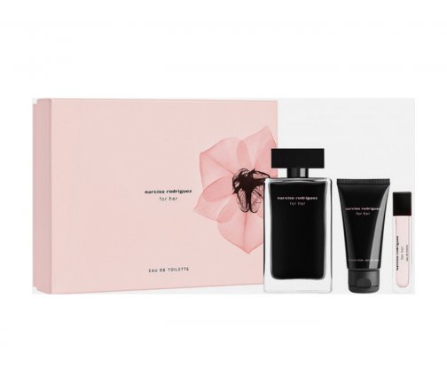 Narciso Rodriguez For Her Набор Туалетная вода 100мл+10мл+Лосьон для тела 50мл