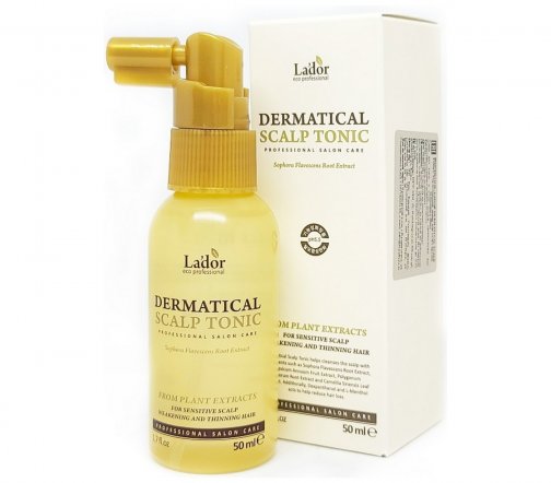 La'dor Dermatical Scalp Тоник укрепляющий для кожи головы против выпадения волос 50мл