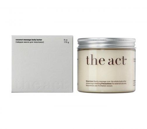 The Act Масло твердое для тела Кокос 180гр