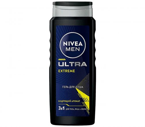 Nivea Men Гель для душа Ultra Extreme 500мл