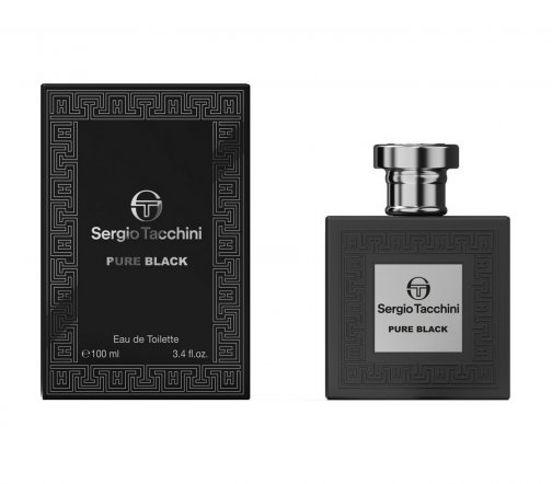 Sergio Tacchini Men Pure Black Туалетная вода 100мл