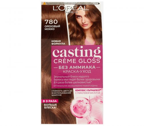 L'Oreal Paris Casting Creme Gloss Краска для волос 780 Ореховый мокко