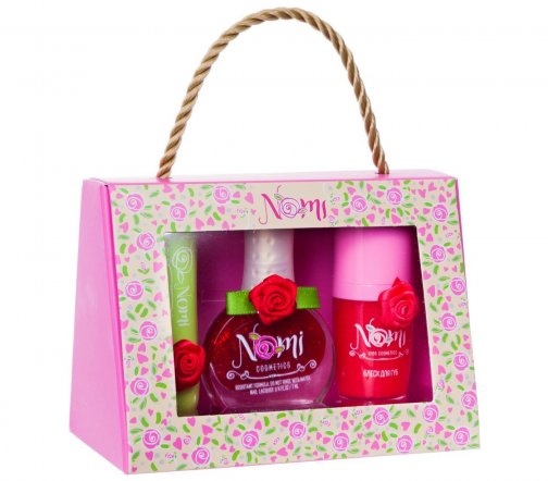 Nomi Набор детский №28 Лак+Блеск+Бальзам