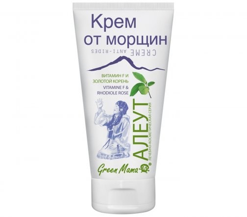 Green Mama Алеут Крем от морщин Витамин F и Золотой корень 100мл