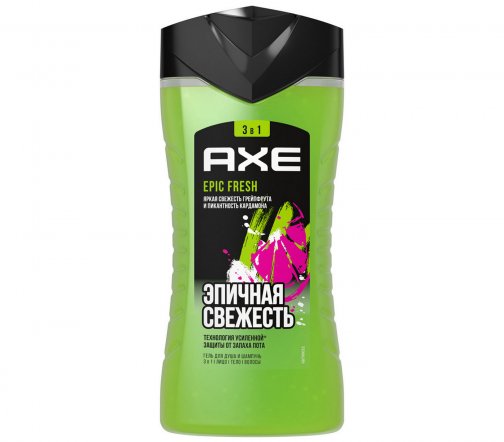 Axe Гель для душа и шампунь 2в1 Epic Fresh 250мл