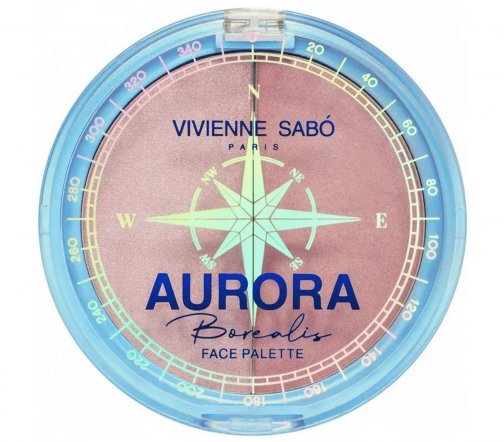 Vivienne Sabo Палетка для макияжа лица Aurora Borealis 01