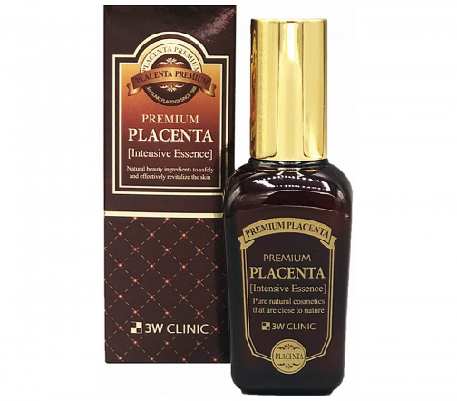 3W Clinic Placenta Premium Эссенция для лица антивозрастная Intensive 50мл