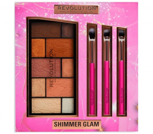 Makeup Revolution Набор Shimmer Glam