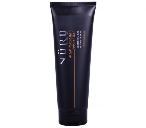 L'Cosmetics Men Шампунь для волос и тела 2в1 Nord Whisky Bar 250мл