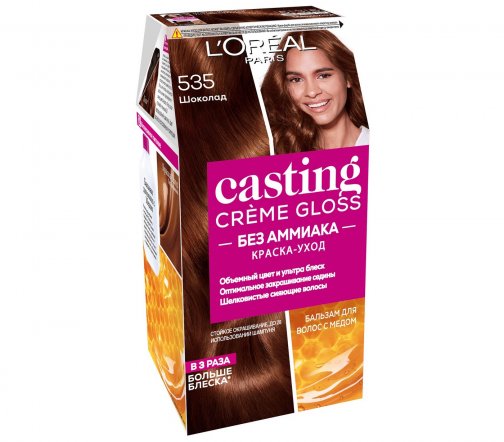 L'Oreal Paris Casting Creme Gloss Краска для волос 535 Шоколад