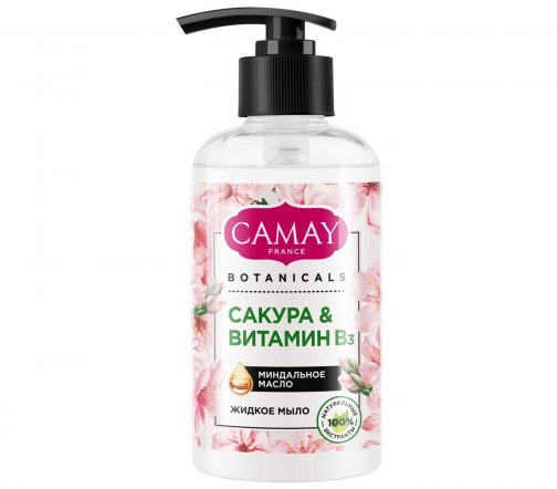 Camay Botanicals Мыло жидкое Японская сакура 280мл