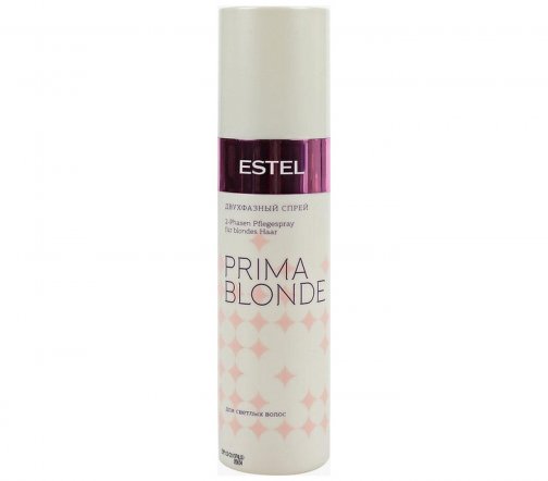 Estel Prima Blonde Спрей двухфазный для светлых волос 200мл