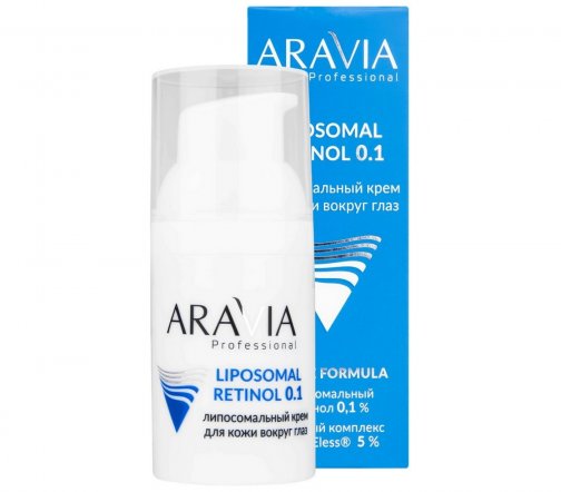 Aravia Professional Крем липосомальный для кожи вокруг глаз Liposomal Retinol 0.1 30мл