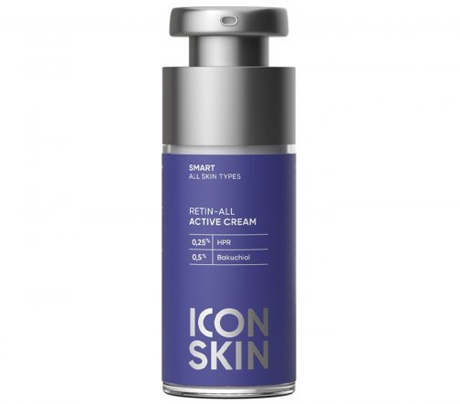 Icon Skin Крем-актив для всех типов кожи лица Retin-All 30мл