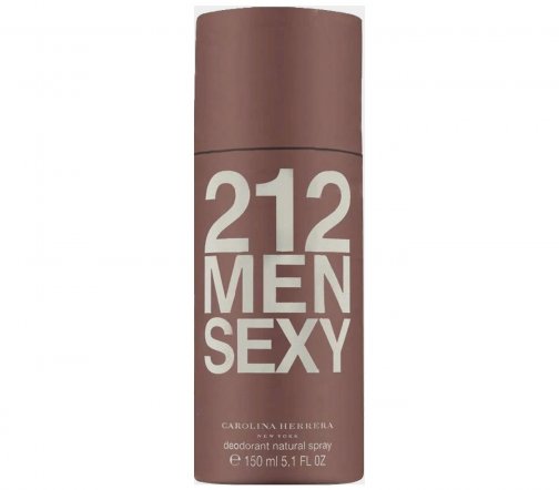 Carolina Herrera Men 212 Sexy Дезодорант-спрей парфюмированный 150мл