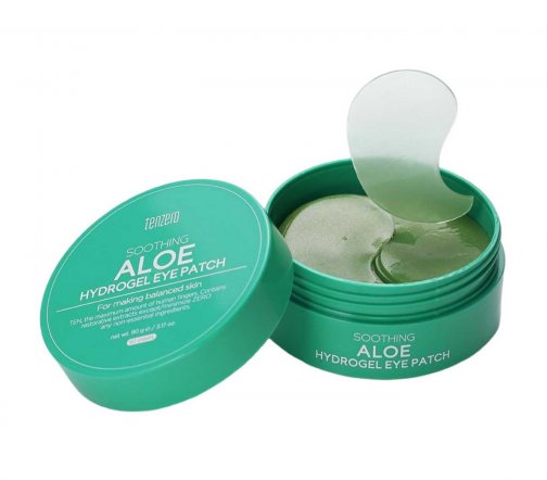 Tenzero Hydrogel Aloe Патчи гидрогелевые для глаз с алоэ 60шт