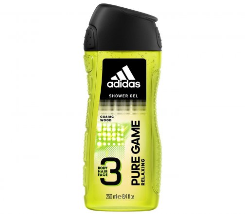 Adidas Pure Game 3в1 Гель для душа 250мл