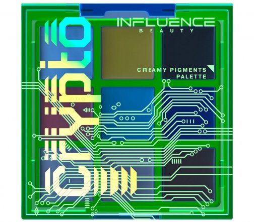 Influence Палетка кремовых пигментов Crypto 01
