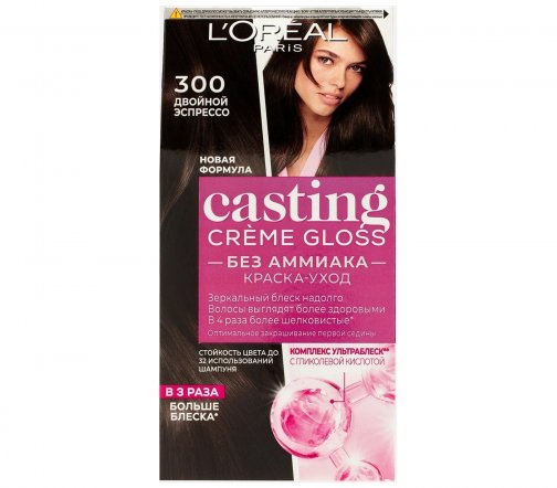 L'Oreal Paris Casting Creme Gloss Краска для волос 300 Двойной эспрессо