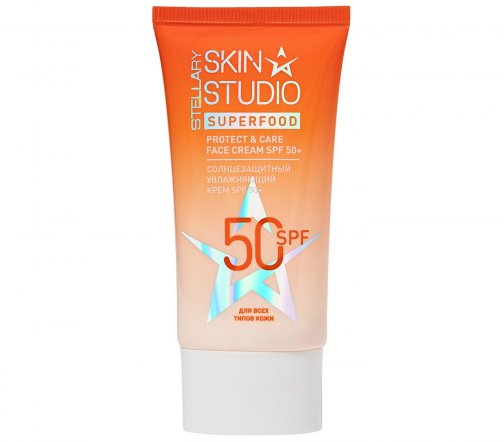 Stellary Skin Studio Крем cолнцезащитный увлажняющий для лица Superfood SPF50 40мл
