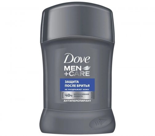 Dove Men Дезодорант-антиперспирант стик Защита после бритья 50мл