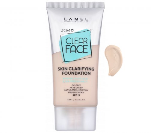Lamel Professional Тональный крем Oh My Clear Face