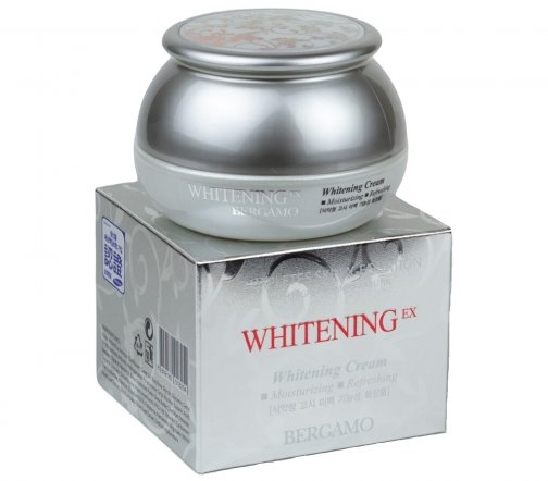 Bergamo Whitening Ex Whitening Крем осветляющий для лица 50мл