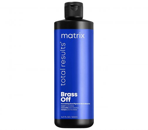 Matrix Total Results Brass Off Маска для нейтрализации желтизны волос 500мл