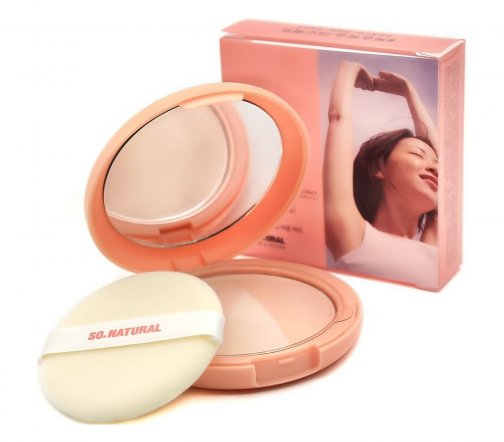So Natural Peach Deo Pact Дезодорант-пудра персиковый для подмышек 10гр