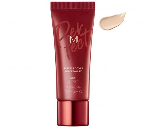 Missha Perfect Cover Тональный BB-крем Естественное покрытие SPF42 20мл