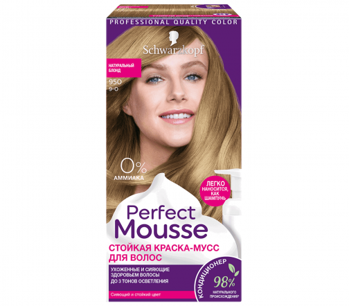 Schwarzkopf Perfect Mousse Краска для волос 950