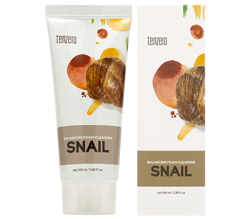 Tenzero Balancing Пенка для умывания с муцином улитки Snail 100мл