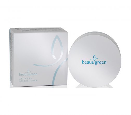 BeauuGreen Hydrating Solution Патчи для глаз гидрогелевые Coral&Aqua 60шт