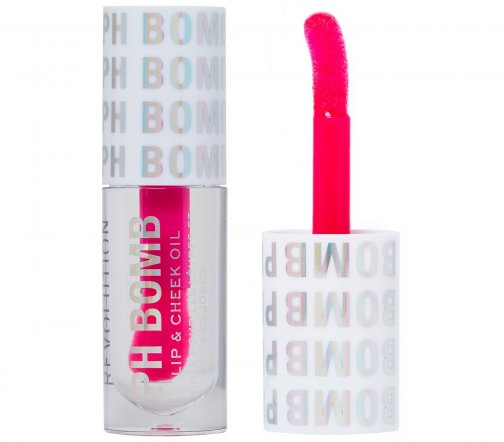 Makeup Revolution Масло увлажняющее для губ и щек с ароматом вишни