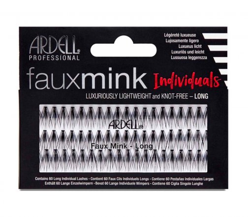 Ardell Faux Mink Individuals Long Пучки ресниц длинные, норка