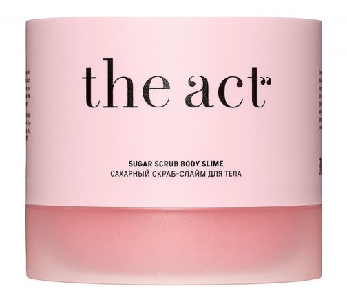 The Act Скраб-слайм сахарный для тела 320гр