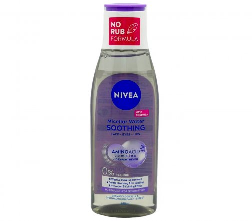 Nivea Вода мицеллярная Micellar Water Soothing 200мл