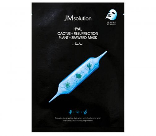 JMsolution Маска для лица тканевая с кактусом и водорослями 30мл