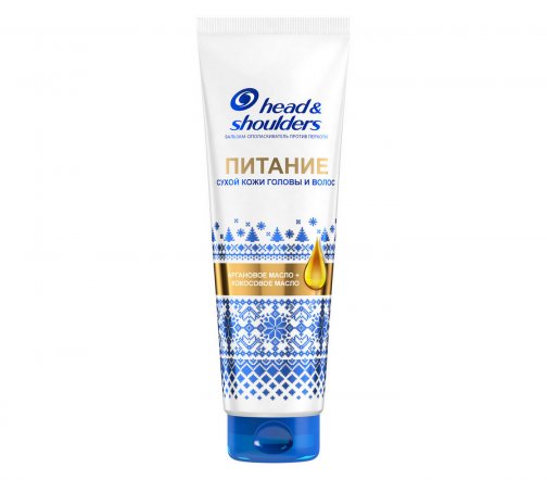 Head&Shoulders Бальзам-ополаскиватель против перхоти Питание сухой кожи головы 275мл