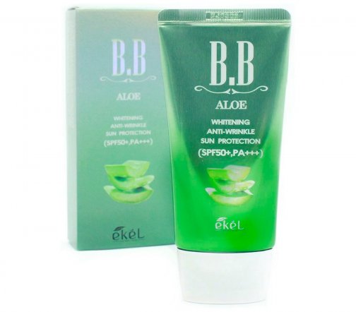 Ekel Aloe BB Cream SPF 50 BB-крем увлажняющий с экстрактом алоэ 50мл