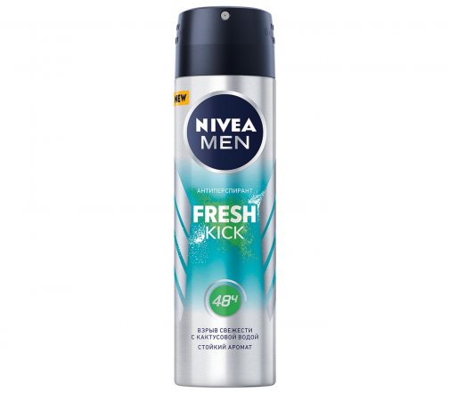 Nivea Men Дезодорант-антиперспирант спрей Fresh Kick 150мл