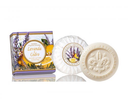 SAF Capri Мыло Lavanda e Cedro Лаванда и цедра 100гр