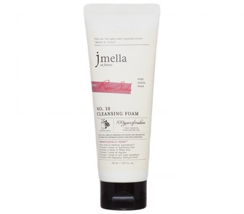 JMella in France Пенка парфюмированная для умывания Rose Suede 150мл