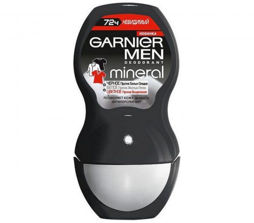 Garnier Men Дезодорант-ролик Невидимый 50мл